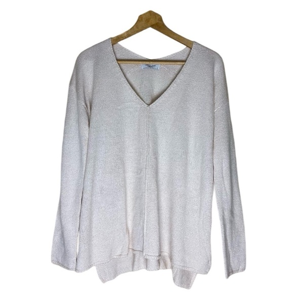 Carly Jean Los Angeles Sweaters - Carly Jeans Los Angeles V Neck Sweater Size Large